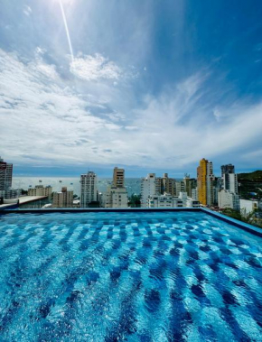 Apartamento con hermosa vista y piscina en Santa Marta
